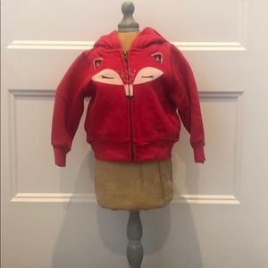 Kitstune Baby Zip Hoodie